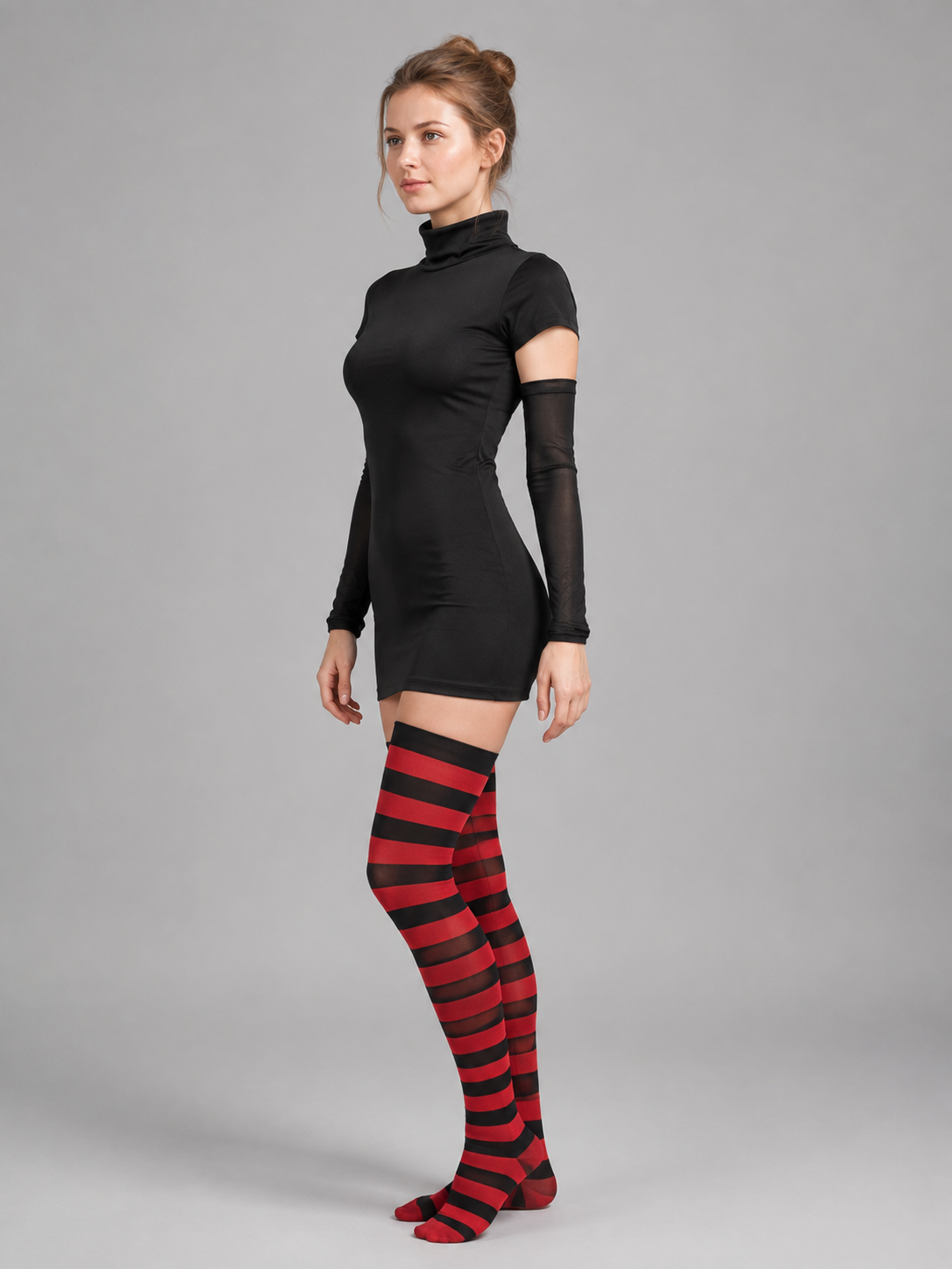 Black and Red Vampire Cosplay Set