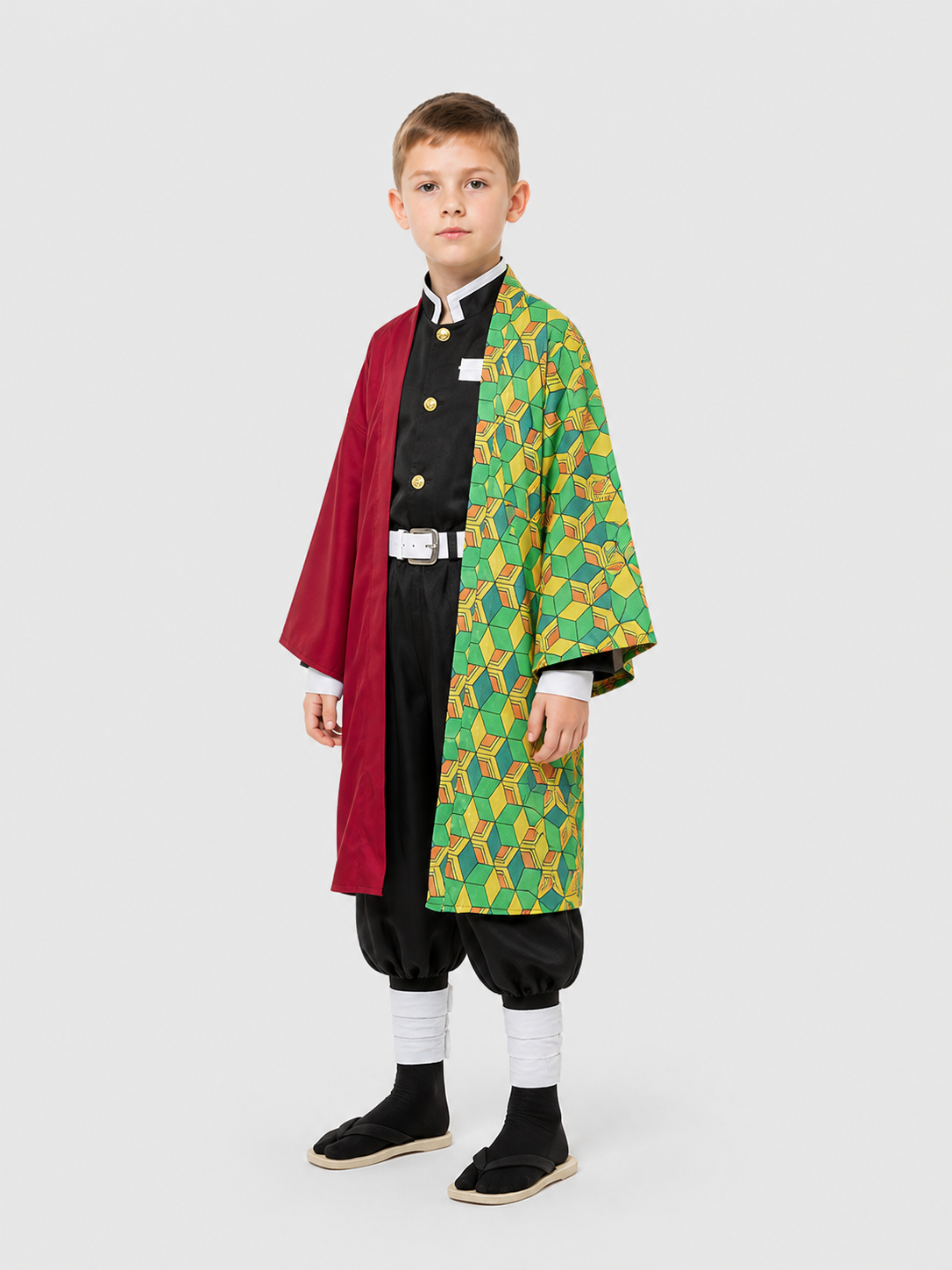 Anime Cosplay Costume from Demon Slayer side view
