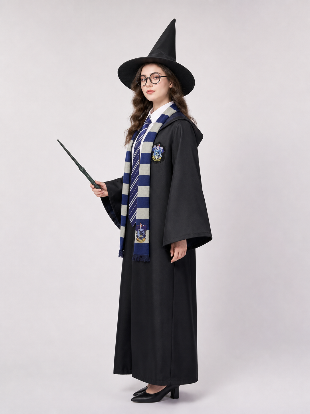 Wizard Costume: Robe, Hat, and Cosplay Accessories