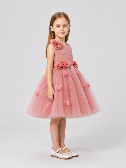 Flower Tutu Dress for Performances and Weddings
