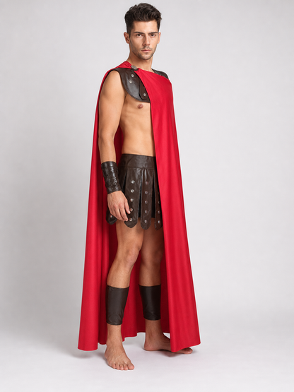 Spartan Warrior Costume in the Style of Rome and Sparta