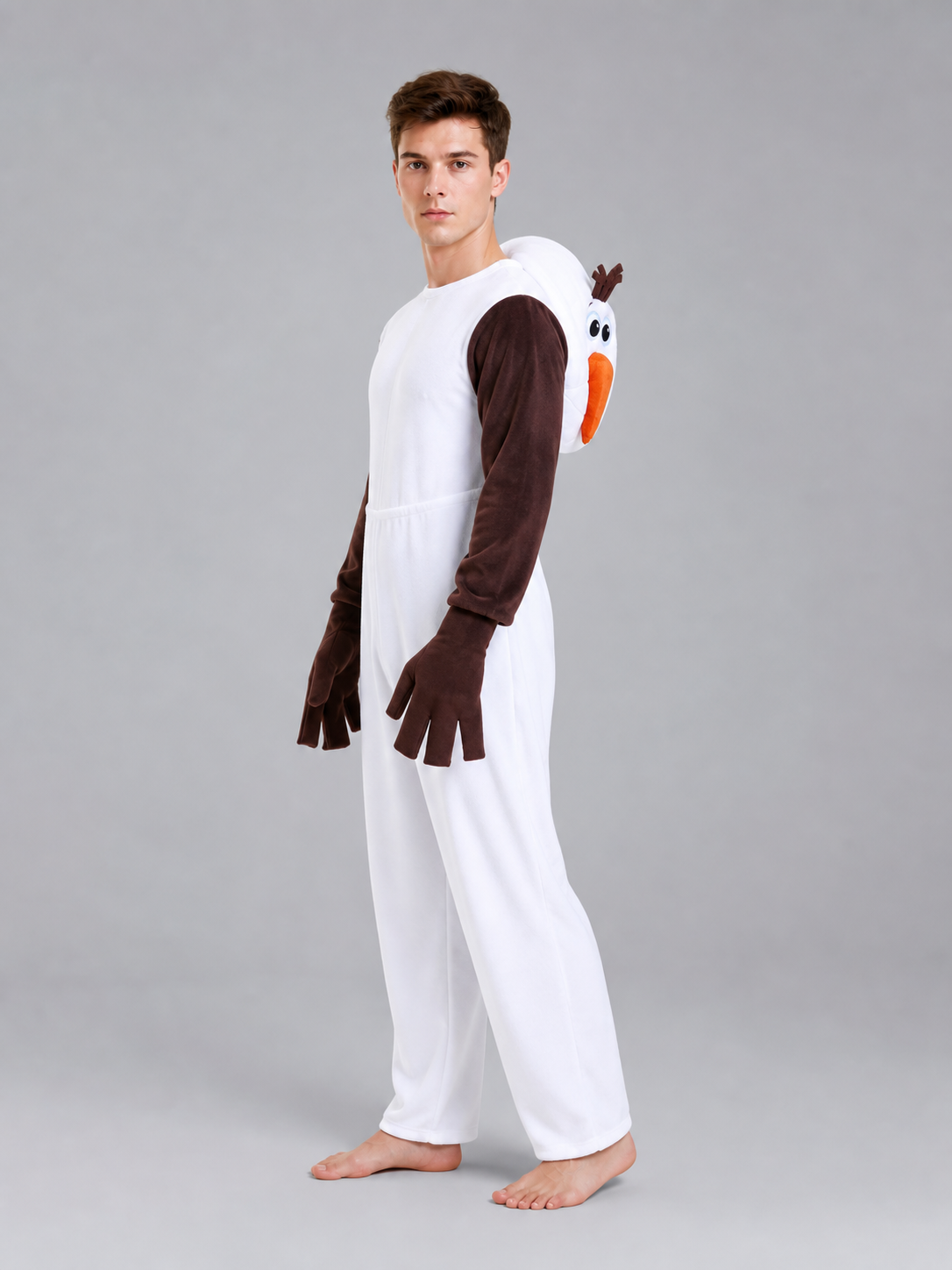 Snowman Costume for Cosplay, Holidays, and Performances
