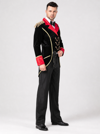 Magician Costume with Jacket and Trousers
