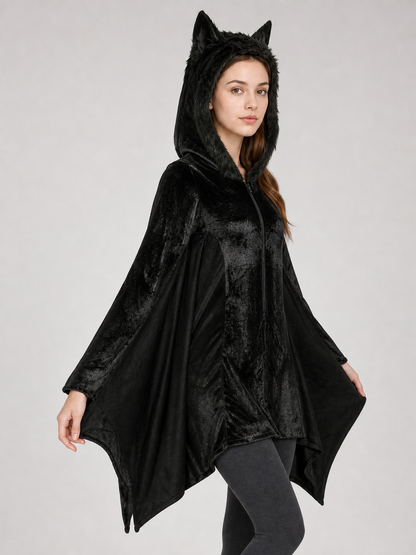 Black Bat Jumpsuit Costume for Cosplay