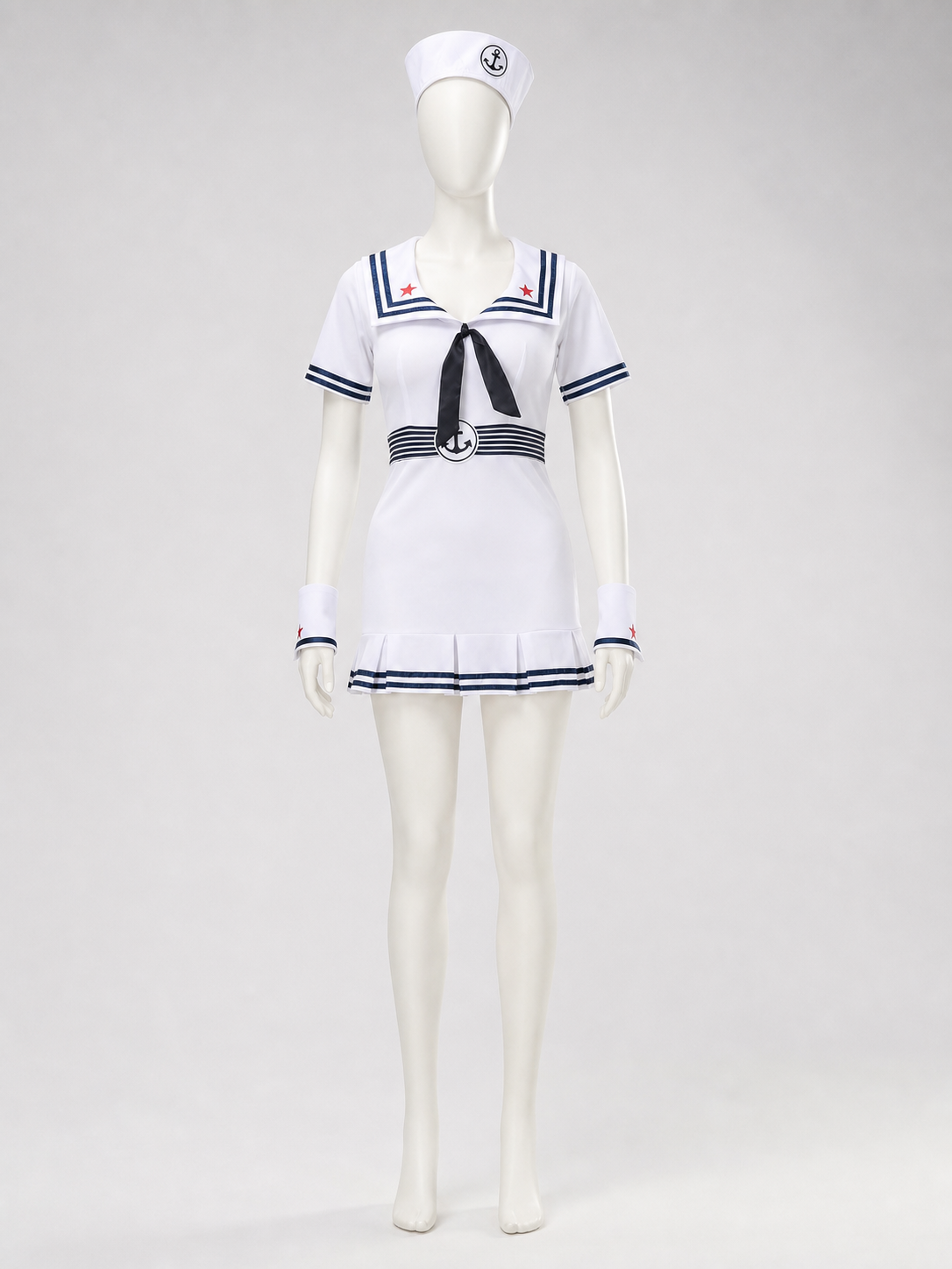 Nautical Uniform with Dress and Sailor Collar