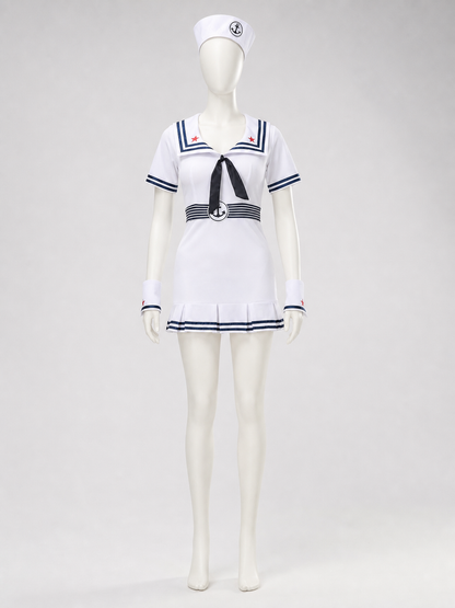Nautical Uniform with Dress and Sailor Collar