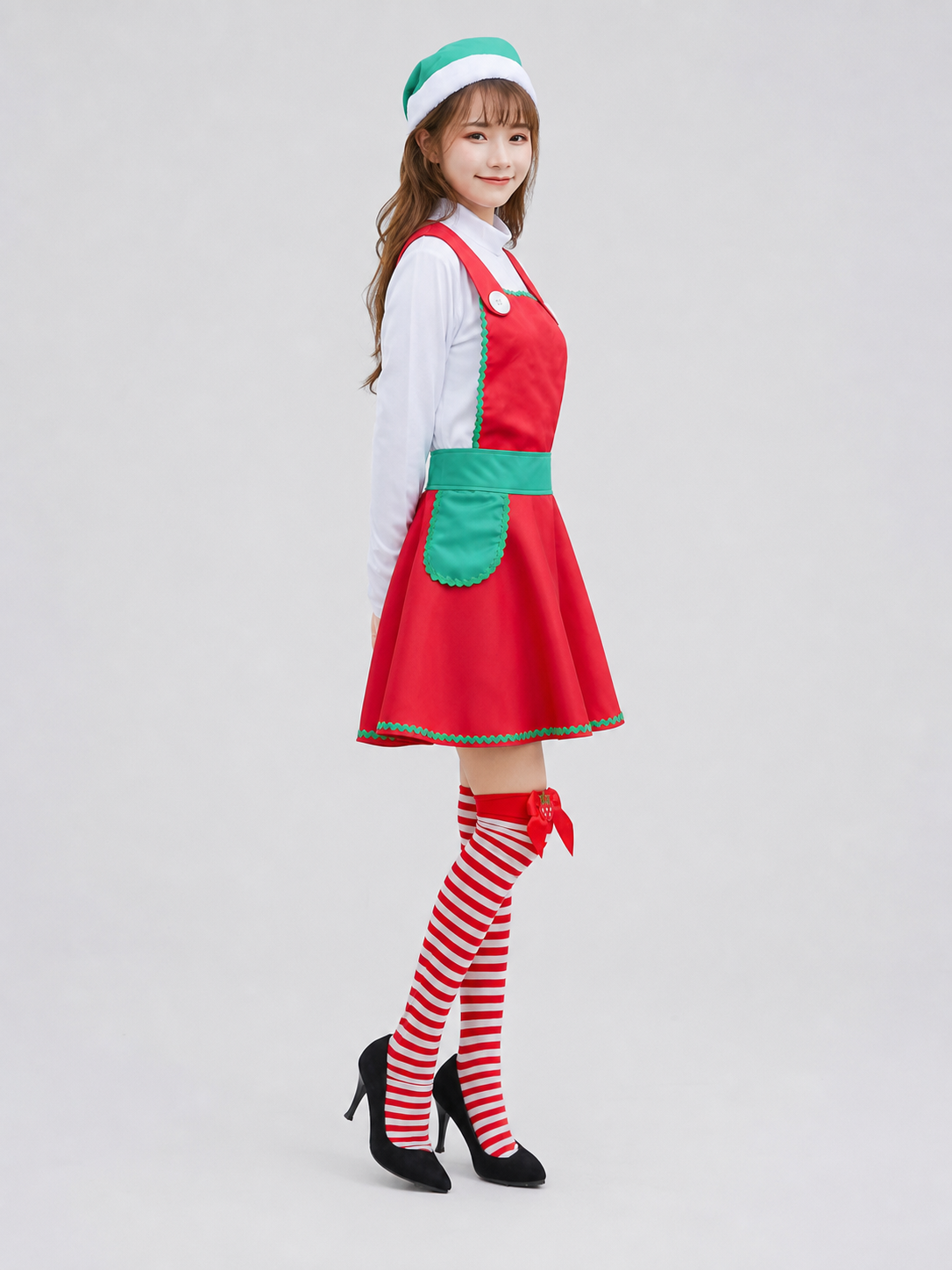 Christmas Role-Play Costume with Hat
