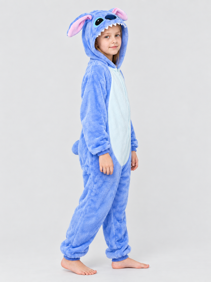 Kids Hooded Onesie Pajama with Ears
