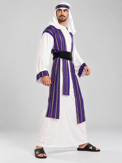 Arabian Carnival Costume with Robe and Headpiece