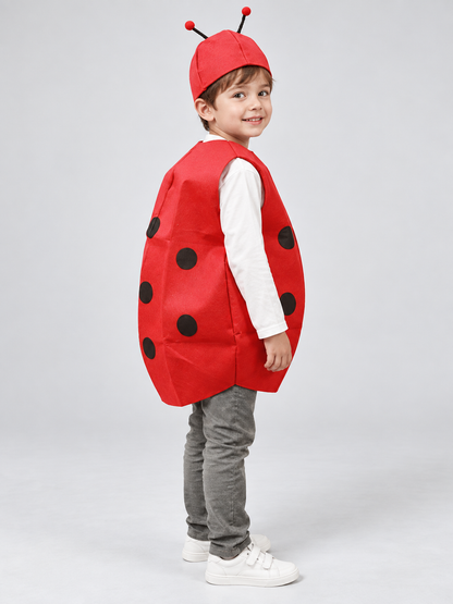 Kids' Ladybug Carnival Costume with Headpiece