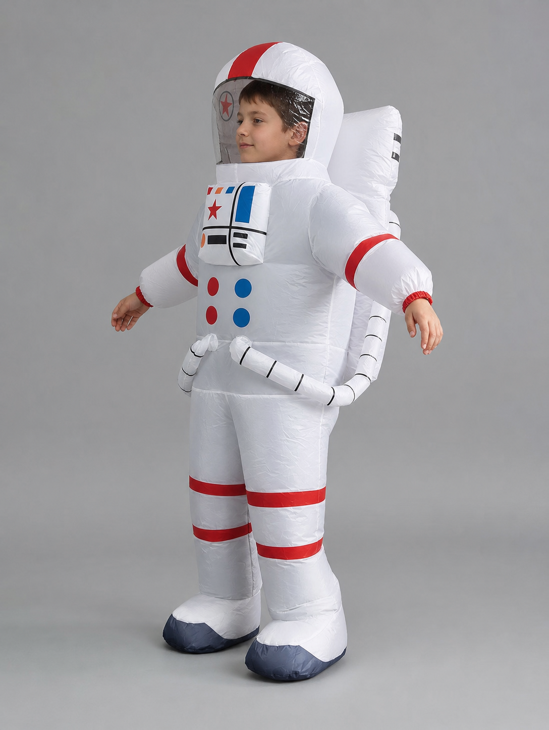 Inflatable Astronaut Costume with Backpack for Halloween
