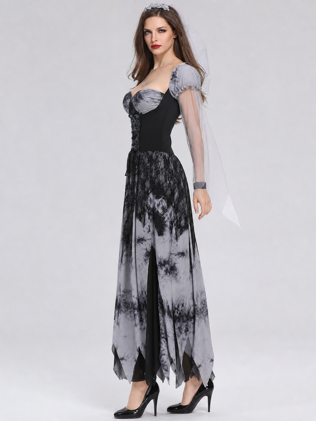 Gothic-Style Halloween Stage Costume