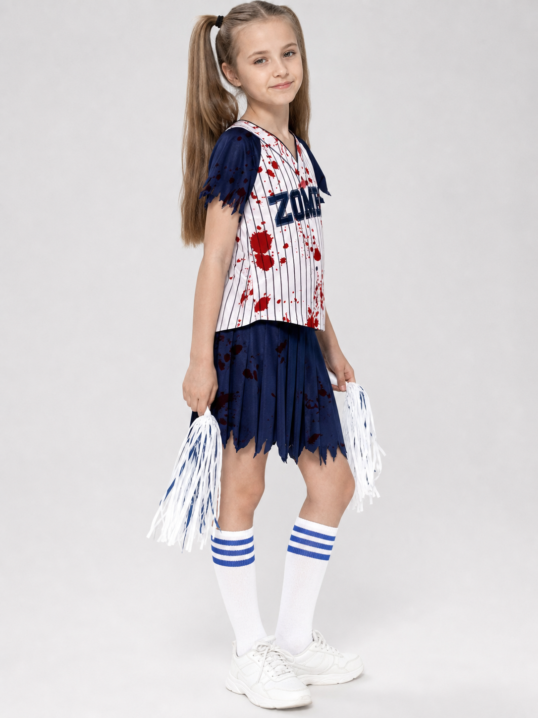 Zombie Stage Costume: T-Shirt, Shorts, Socks