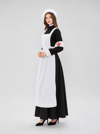 Lolita-Style Medical Staff Costume side view