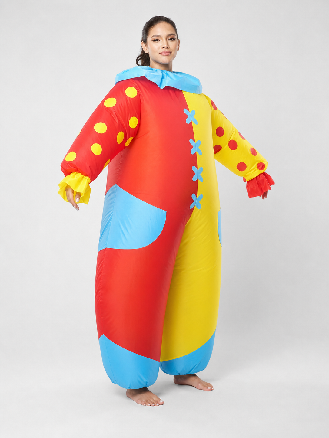 Inflatable Clown Costume for Parties and Halloween