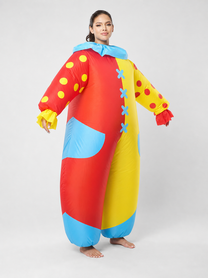 Inflatable Clown Costume for Parties and Halloween