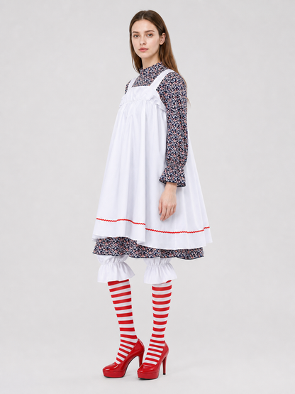 Clown costume with dress and accessories