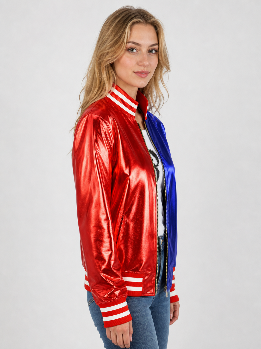 Harley Quinn Bomber Jacket for Parties and Stage