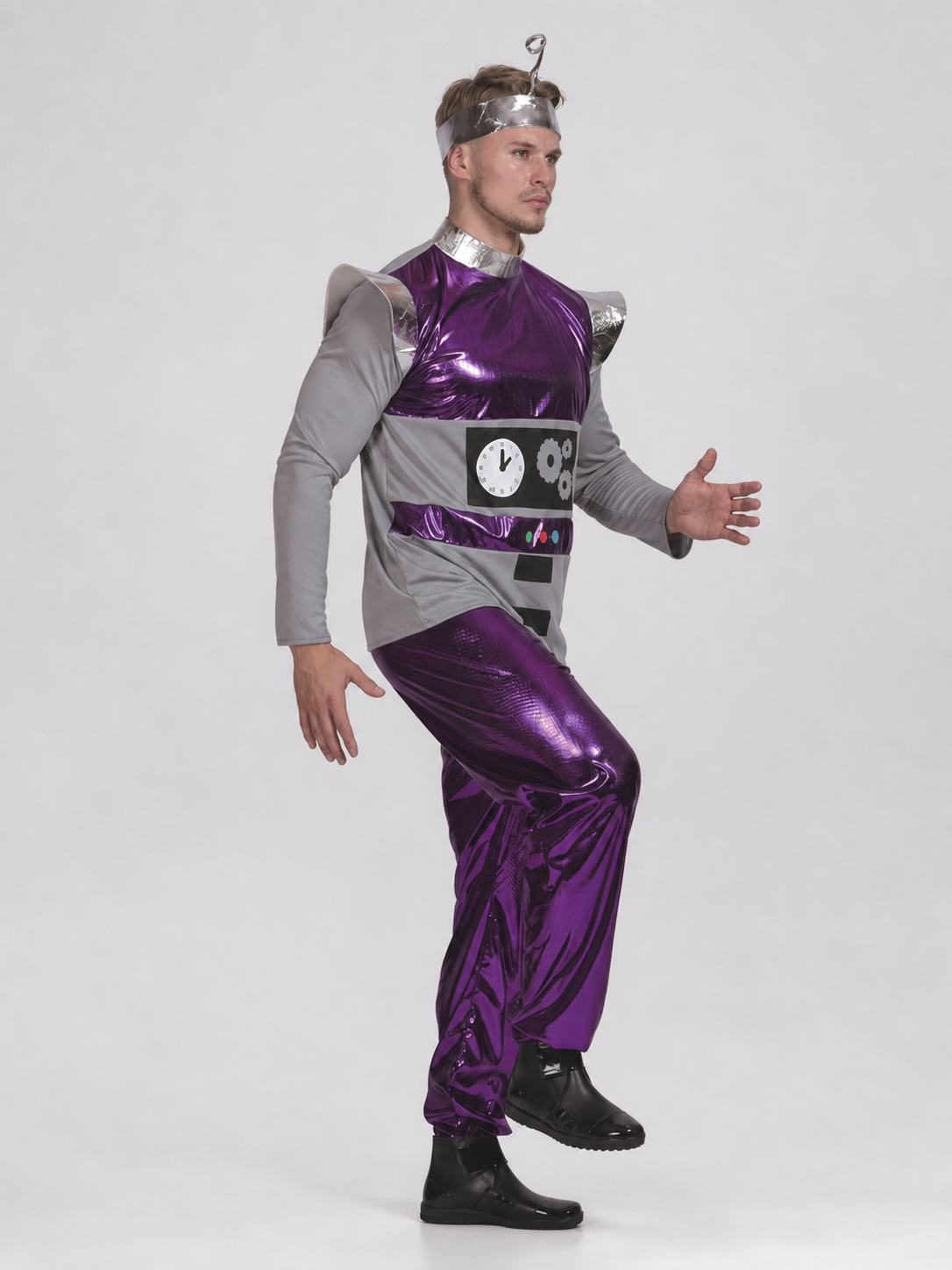 Halloween Alien Costume with Headband