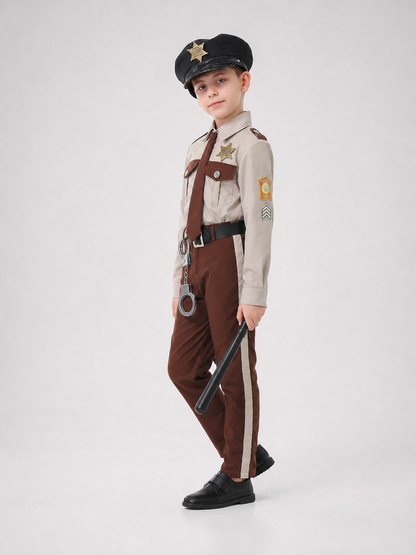 Sheriff Costume for Halloween and Stage Performances