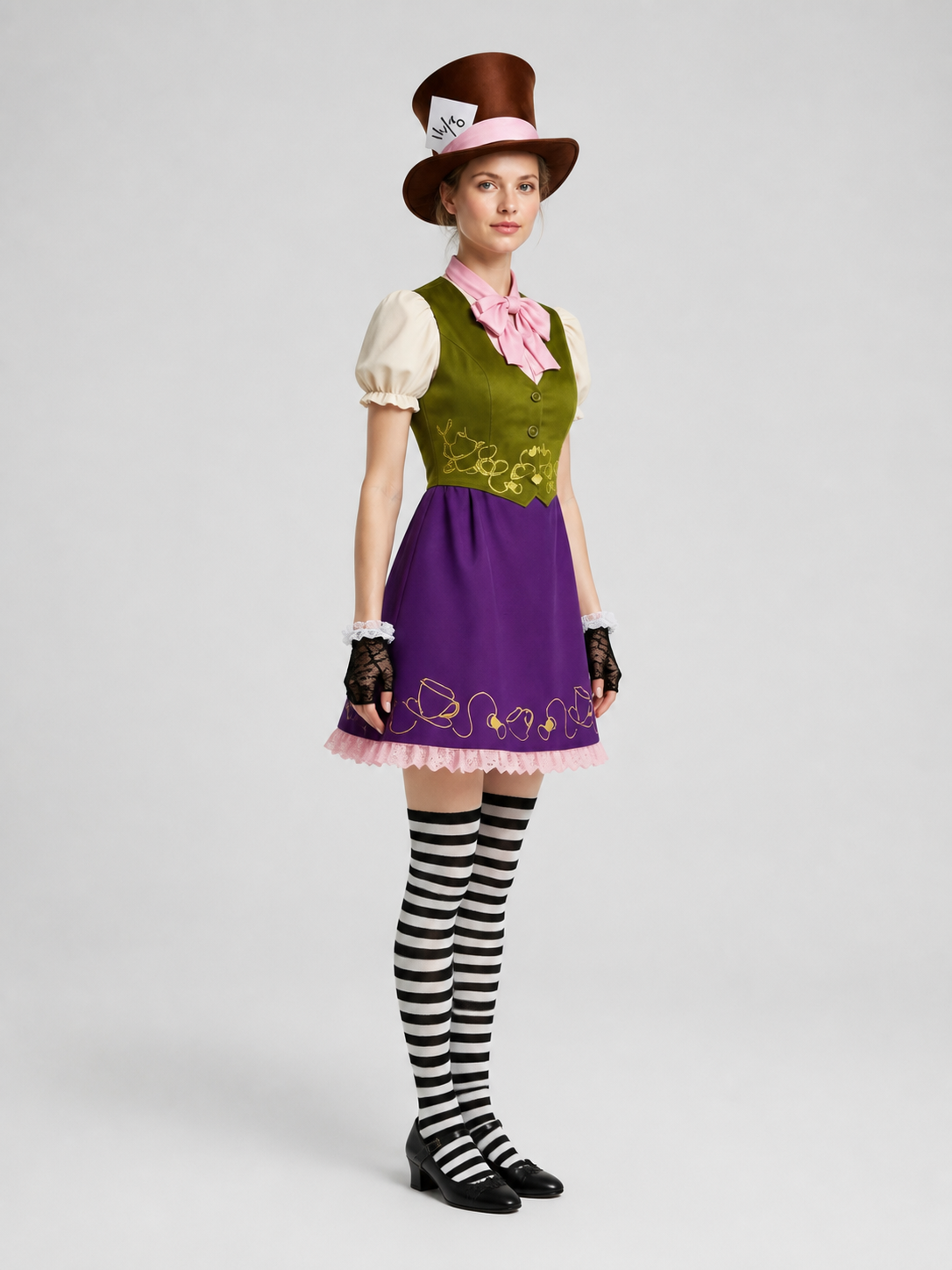 Mad Hatter Costume from Alice in Wonderland side view