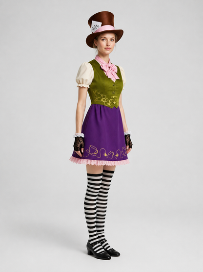 Mad Hatter Costume from Alice in Wonderland side view