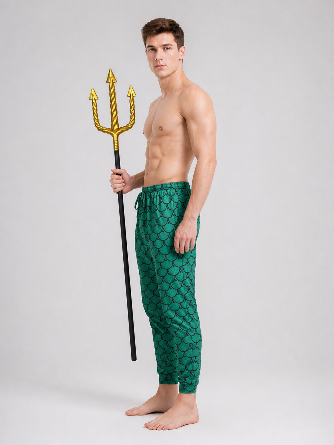 Cosplay Set: Costume with Green Pants