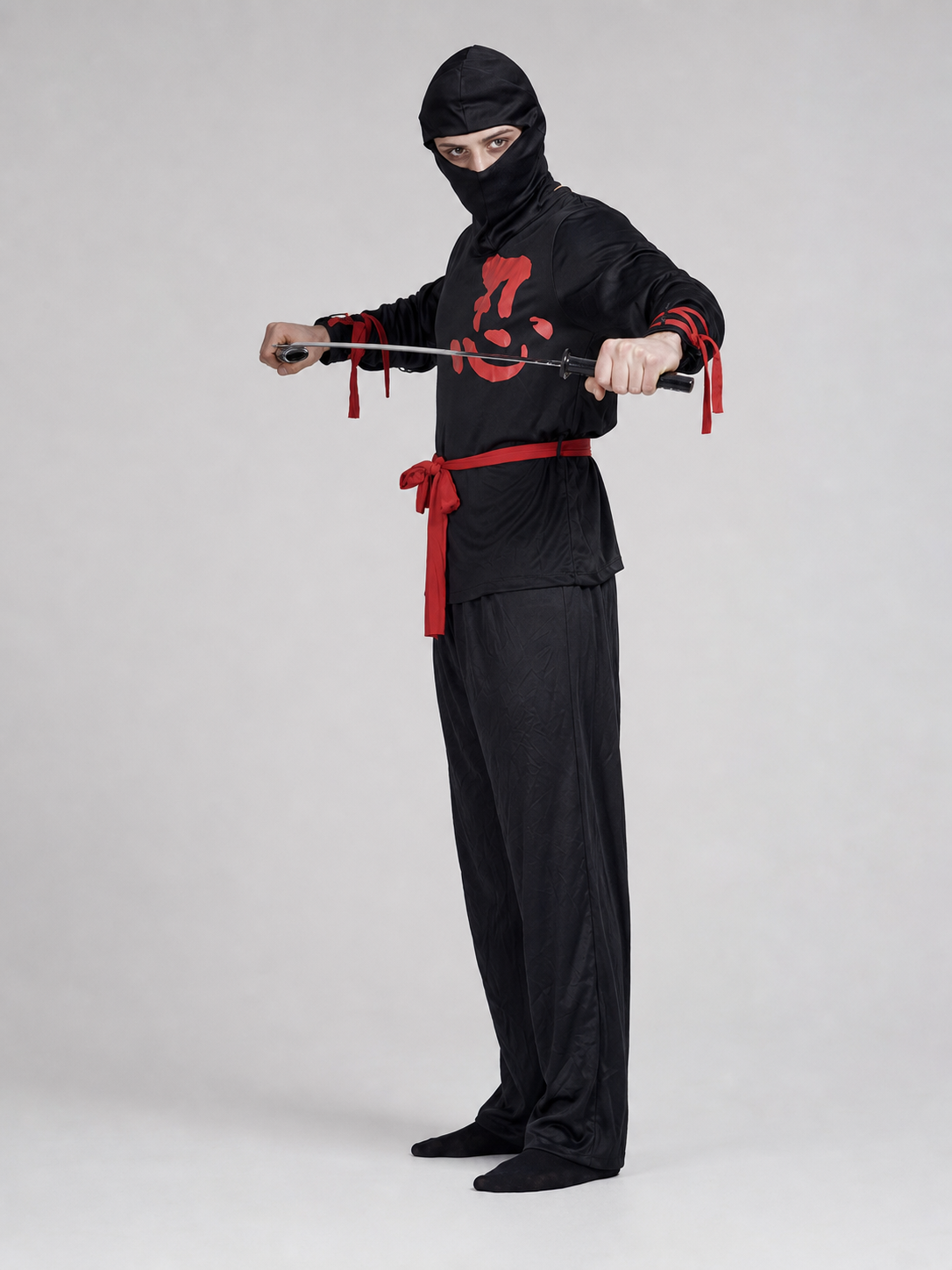 Black Ninja Costume for Cosplay and Halloween