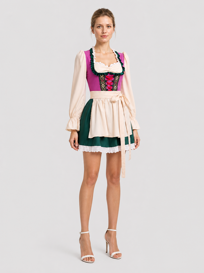 Bavarian Beer Festival Costume, Cosplay Dress side view