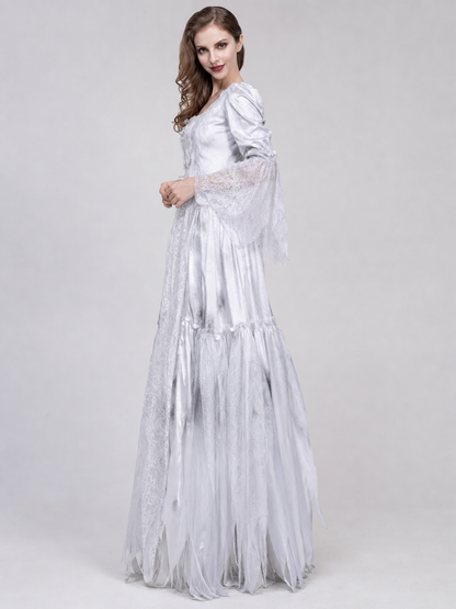 Costume: Dress and Petticoat, Lace