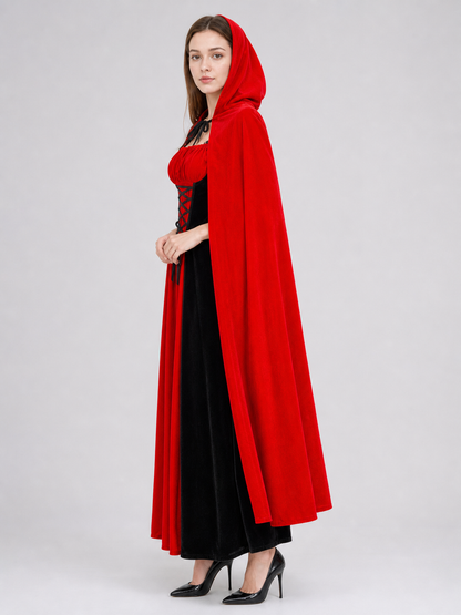 Halloween Hooded Little Red Riding Hood Costume