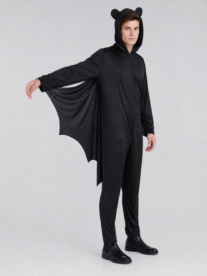 Hooded Bat Costume side view 2