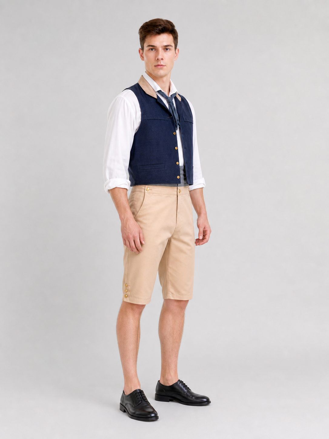 Cosplay Character Costume: Vest, Shirt, and Trousers