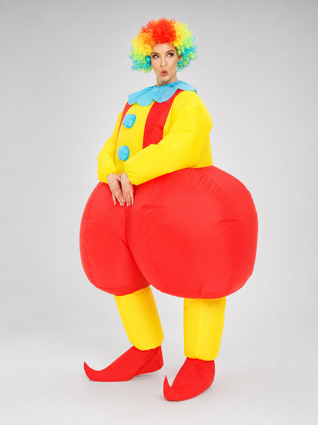 Inflatable Clown Costume for Parties and Performances