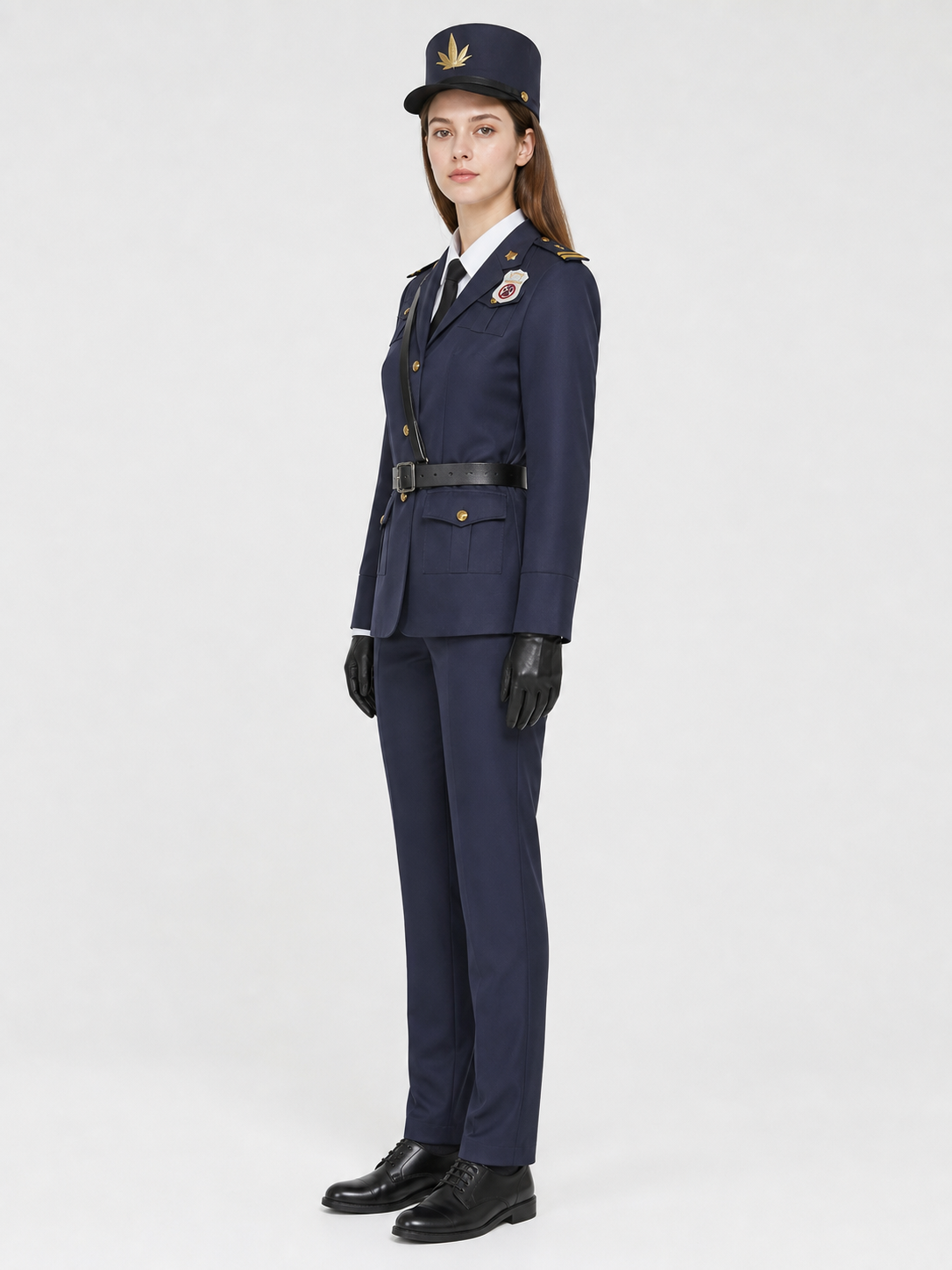 Captain Chantel Dubois Cosplay Costume, Uniform