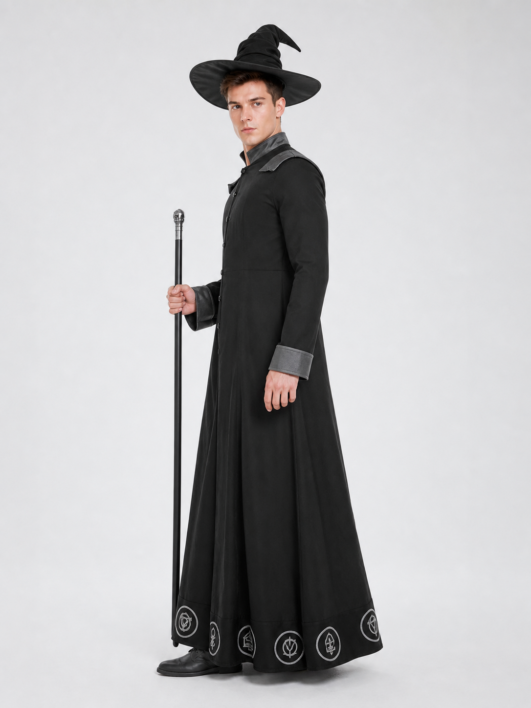 Halloween Costume: Robe and Pointed Hat