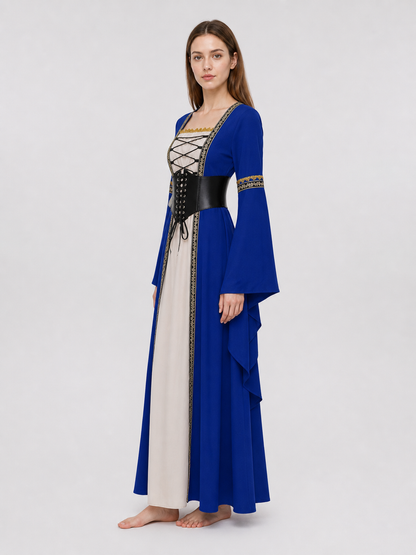 Medieval Dress with Corset Lacing