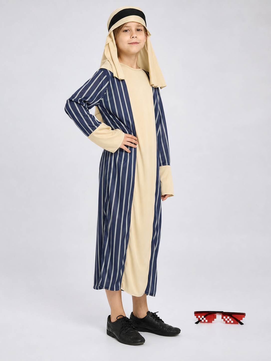 Shepherd Costume for Parties with Robe and Accessories