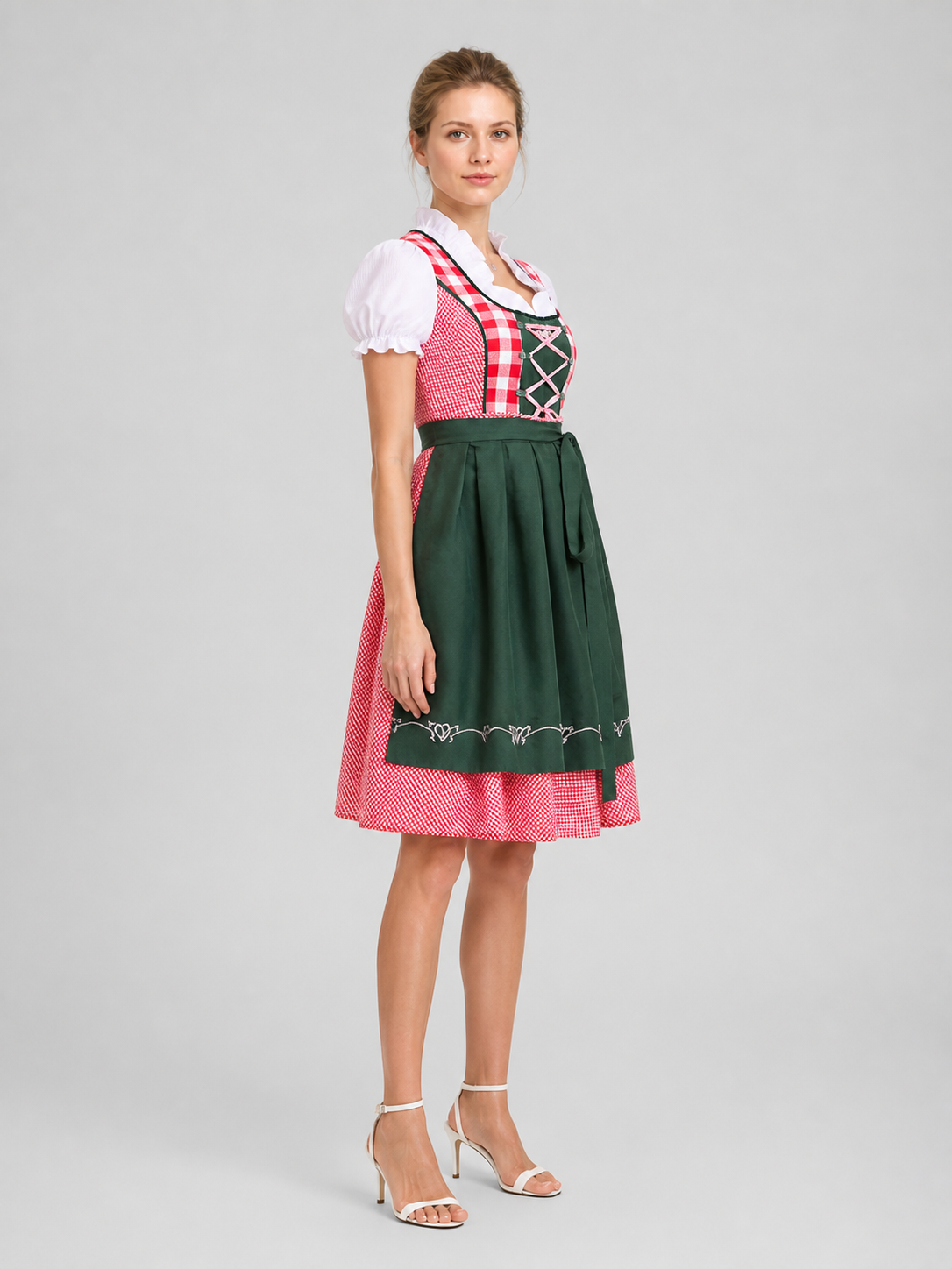 Ethnic-Style Oktoberfest Dress side view