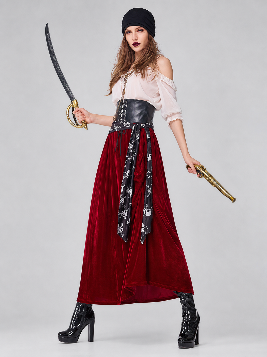 Pirate Halloween Costume with Accessories