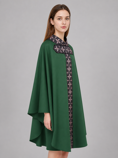 Cosplay Cape with Geometric Pattern