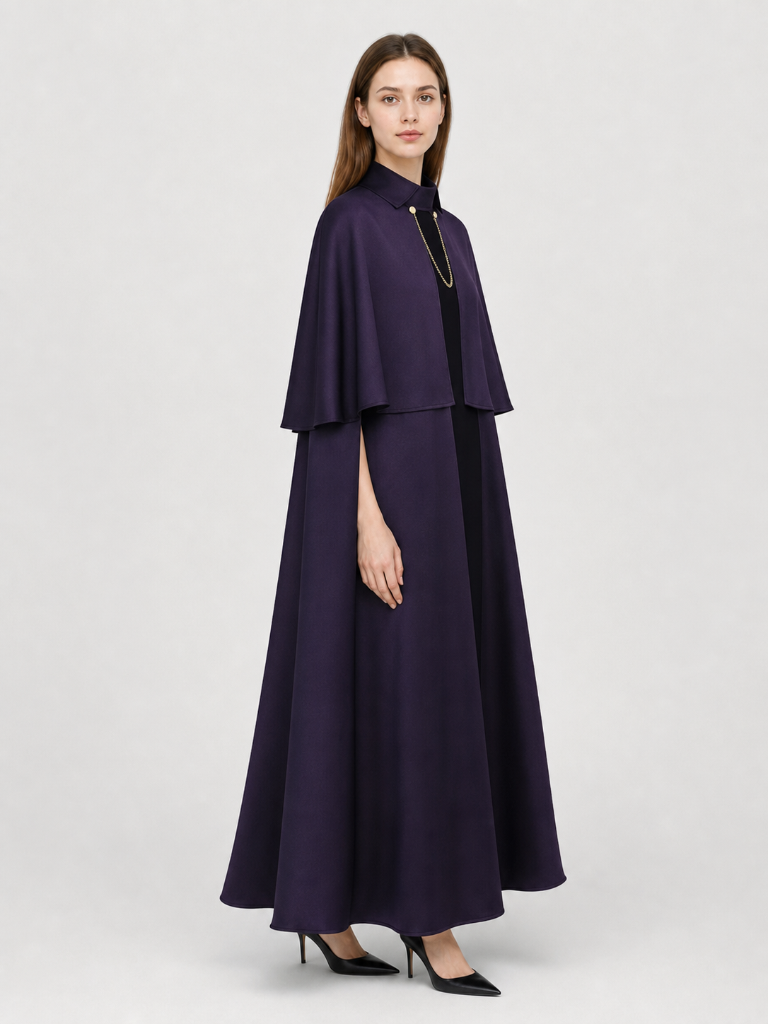 Gothic Cloak Cape for Halloween Cosplay