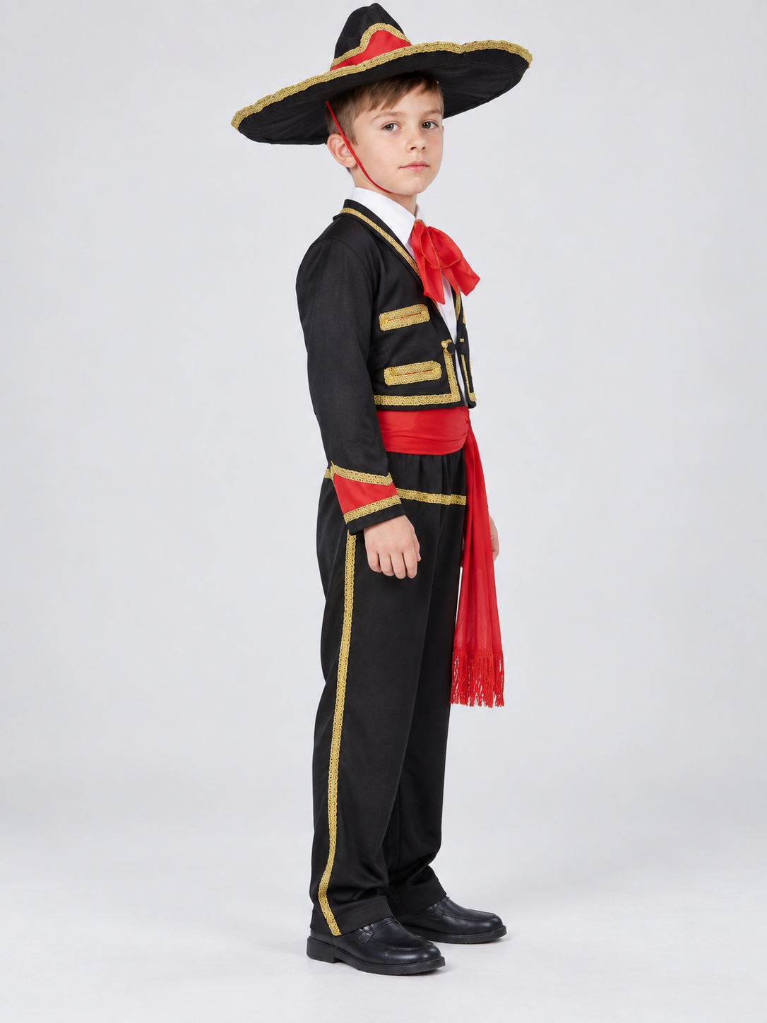 Kids' matador costume with hat and belt