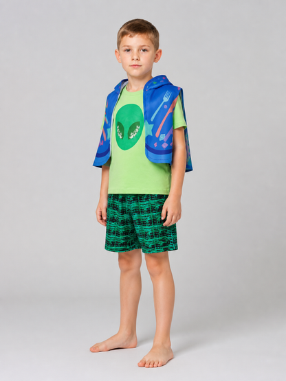 Cosplay Costume “Earth Agent Elio,” 3 Pieces side view