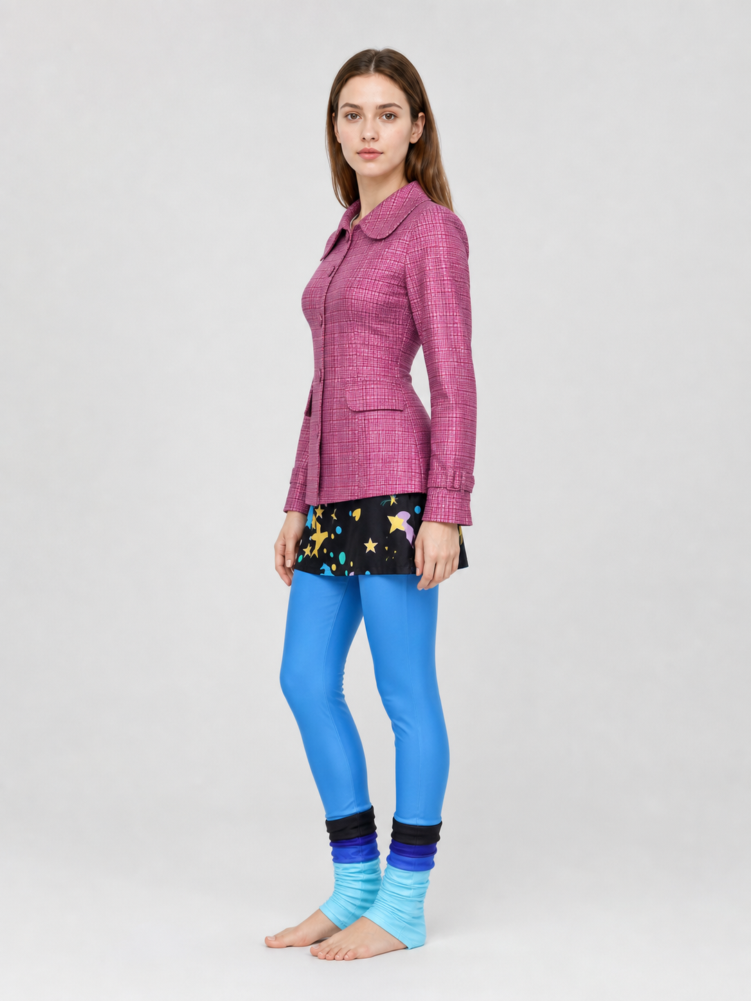 Luna Lovegood Cosplay Costume, Set with Glasses