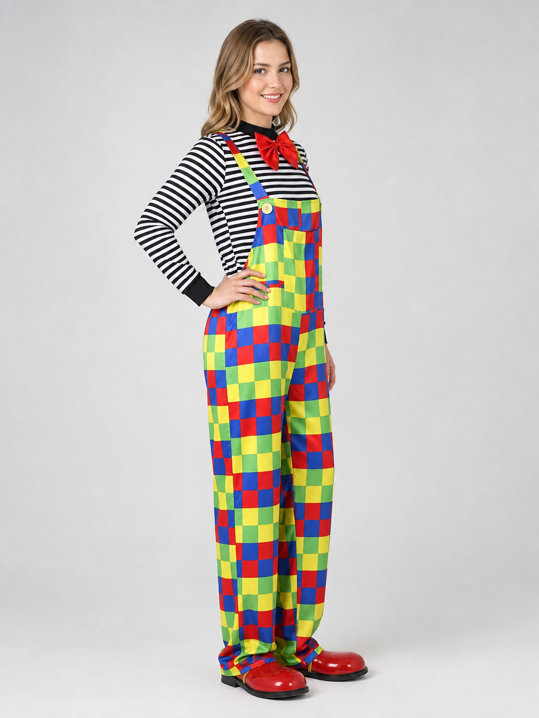 Adult Clown Costume for Halloween and Stage