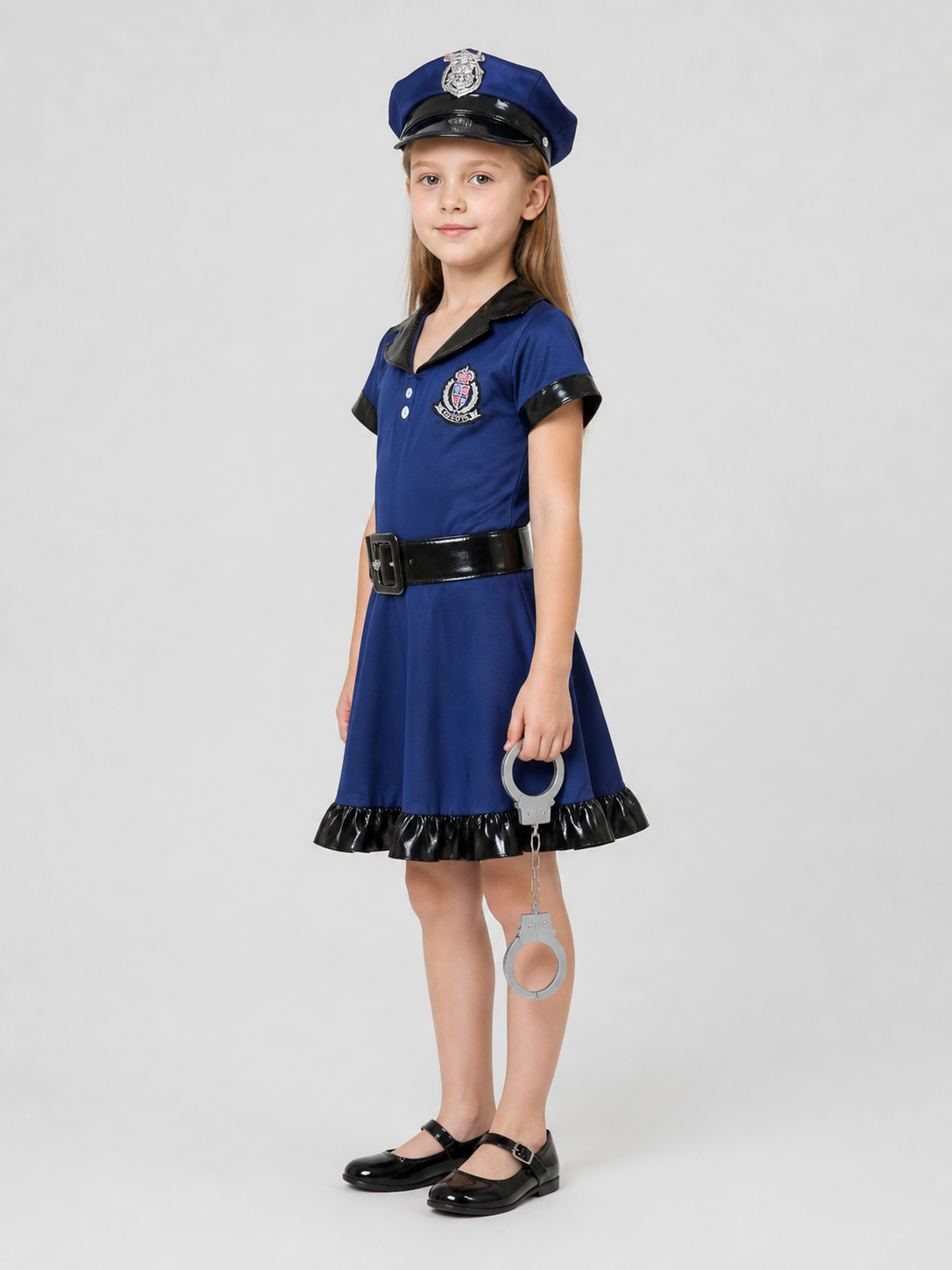 Children’s Police Costume with Accessories side view