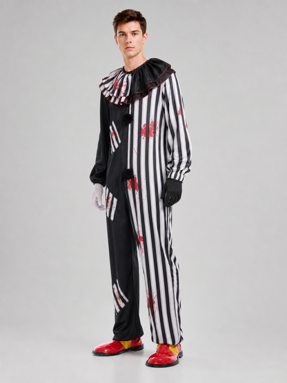 Halloween Clown Costume for a Themed Party side view