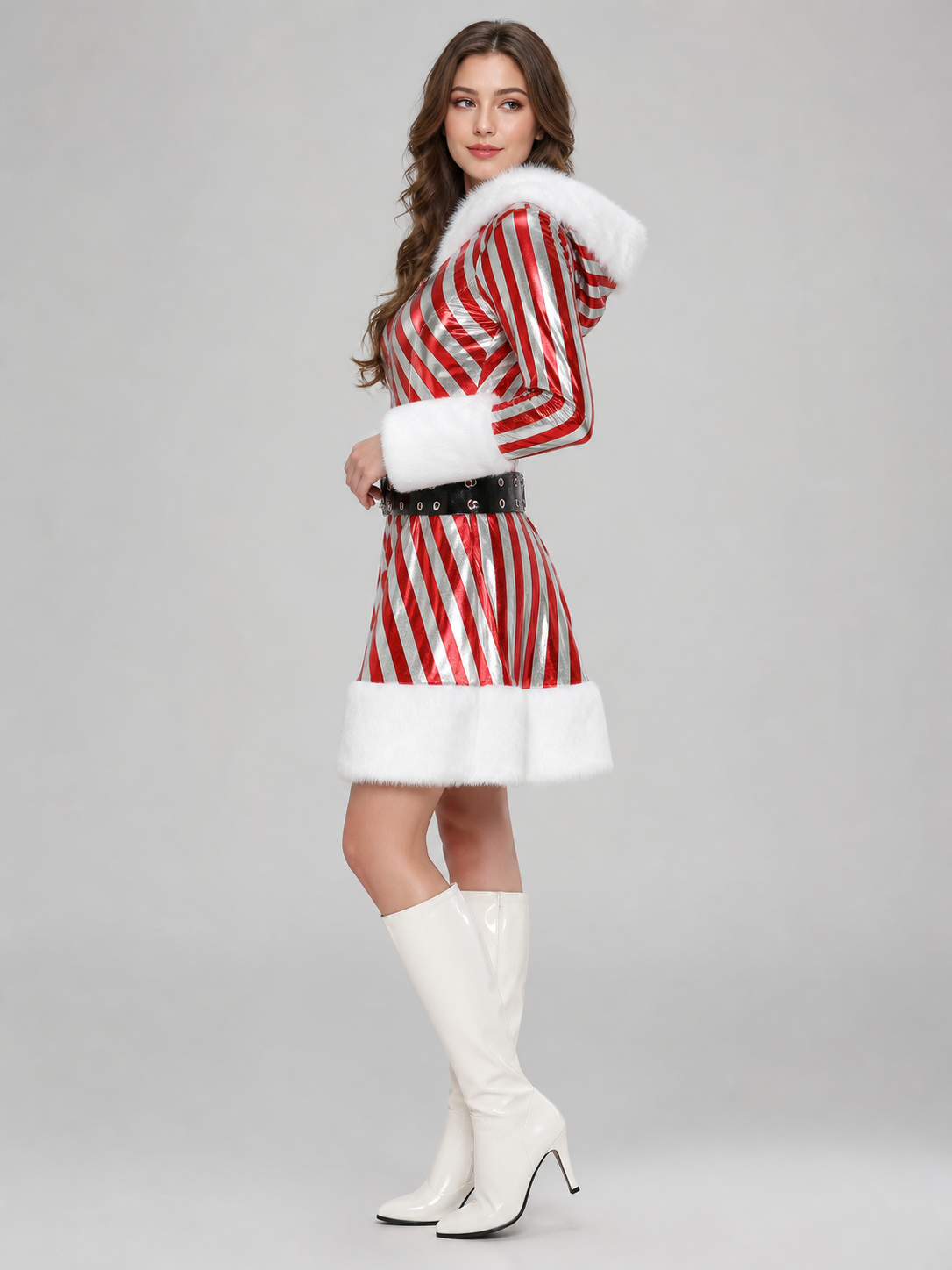 Christmas Hooded Costume Dress