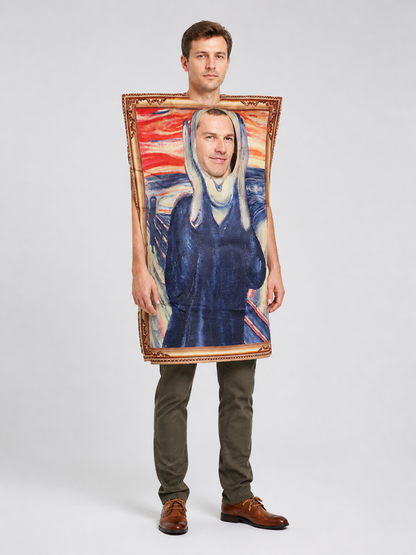 The Scream 3D Jumpsuit Costume for Cosplay side view